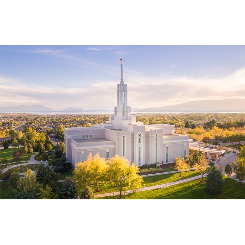 Mt. Timpanogos Utah Temple Recommend Holder